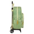 Miniatyrbild 3 av 3: School Rucksack with Wheels Mufasa Green Beige 33 x 42 x 14 cm