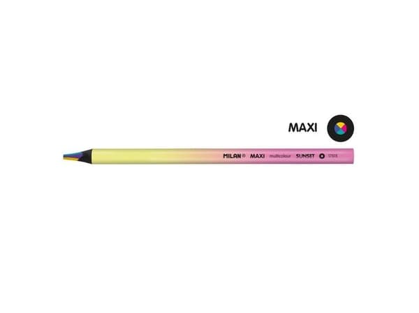 MILAN MAXI Farveblyanter Sunset 12stk Display