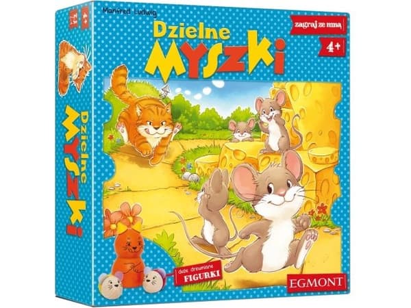 ISBN Dzielne myszki, Spill, Polsk, Innbundet (hardcover)