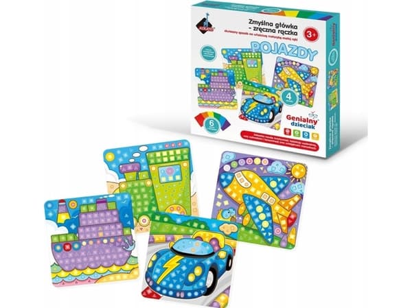 Askato Kuorintalauta Genius Kid Hand - Ajoneuvot