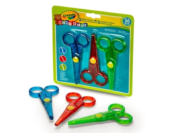 Crayola 81-8119, Barn, Figur snitt, Sett, Flerfarget, Plast, Taggete kutt, Bølge-skjær