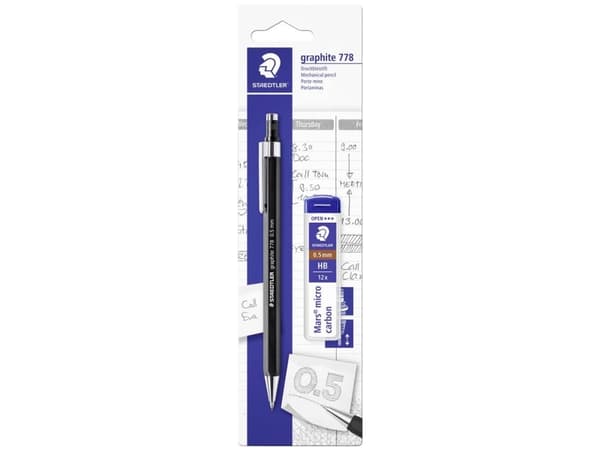 Staedtler 7785ABK25D Stiftblyant 0.5 mm Betegnelse af hårdheden: B