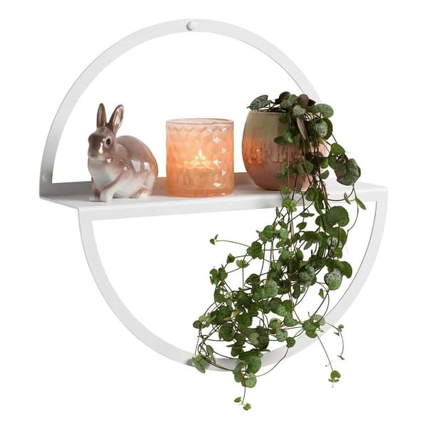 Circle shelf Ø 35 cm. White