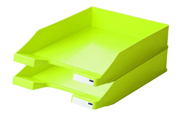 HAN HA-1027-X-50 Brevbakke A4 Standard Plast Trend Farve Citron