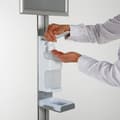 Miniatyrbillede 3 af 3: Seco SE-HANDS1 Standard hånddesinfektionsmiddel 1,5M høj med A3 ramme