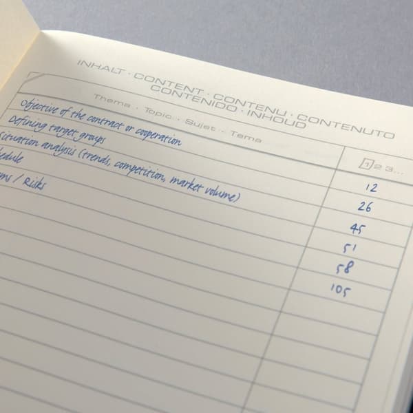 Sigel SI-CO651 Notebook Conceptum Hardcover A5 Lines Beige