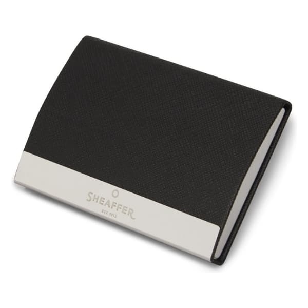 Sheaffer SF-G2930651-3 Kuglepen 100 M Gavesæt Børstet forkromet Nikkelbelagt + visitkortholder