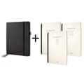 Miniatyrbild 1 av 5: Sigel SI-CF133 Conceptum Flex Business Organizer A5 svart/konfektläder + 3 anteckningsböcker
