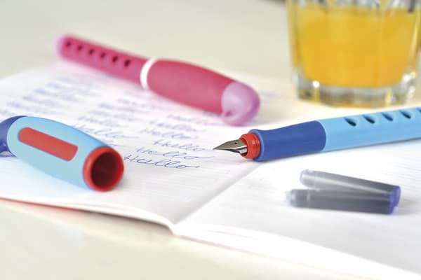 Faber Castell FC-149847 Skole fyldepen Scribolino RH Blå