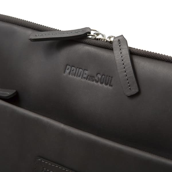 Pride and Soul JU-47263 Skrivetablet cover . TERRA Grå Læder