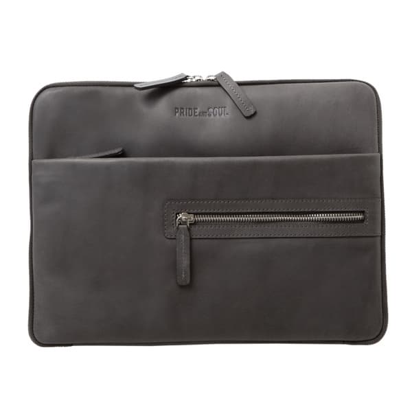 Pride and Soul JU-47263 Skrivetablet cover . TERRA Grå Læder