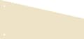 Miniatyrbillede 1 af 2: Kangaro 07070-08-TR Separationsstrimmel 2-huls Trapezium 180gr RC Beige