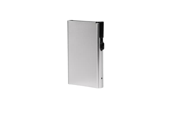 Juscha JU-952000 Korthållare Clicksafe RFID Aluminium Silver För 8 kort