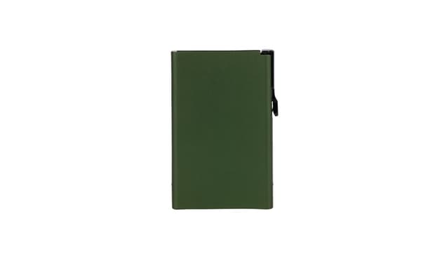 Juscha JU-954000 Korthållare Clicksafe RFID Aluminium Grön För 8 kort