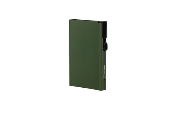 Juscha JU-954000 Korthållare Clicksafe RFID Aluminium Grön För 8 kort