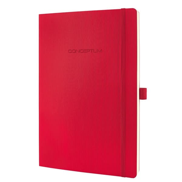 Sigel SI-CO314 Notebook Conceptum Pure Softcover A4 Rødternet