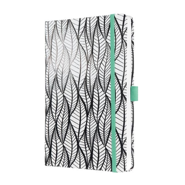 Sigel SI-JN323 Notebook Jolie Beauty A5 Hardcover foret 'Whitened Leaves'