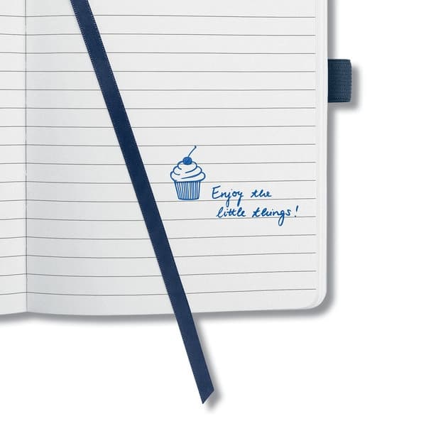 Sigel SI-JN205 Notebook Jolie Impress A5 Hardcover Foret 'Midnight Blue'