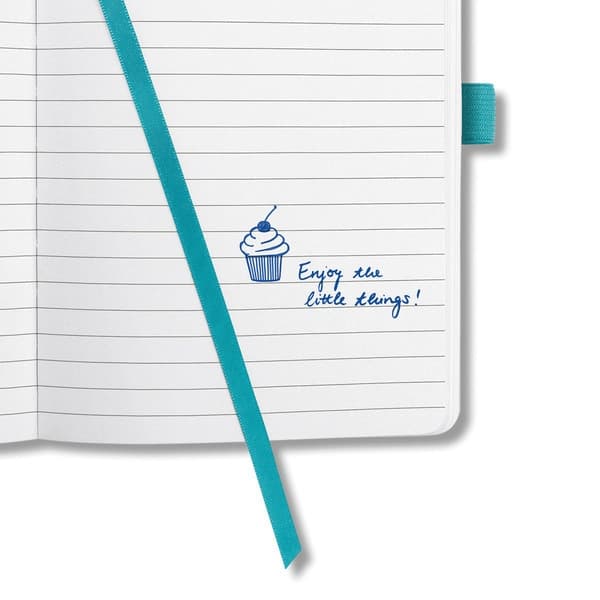 Sigel SI-JN103 Notebook Jolie Flair A5 Hardcover Foret Aqua Green
