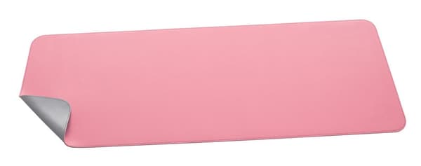 Sigel SI-SA605 Rollable Pad Pink-sølv, 800x300x2mm imiteret læder, dobbeltsidet