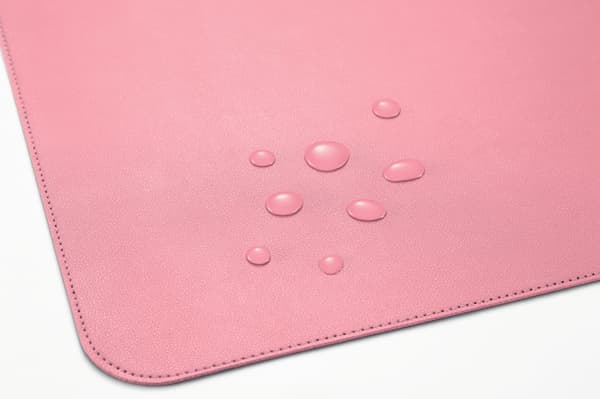 Sigel SI-SA605 Rollable Pad Pink-sølv, 800x300x2mm imiteret læder, dobbeltsidet