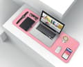 Miniatyrbillede 6 af 9: Sigel SI-SA605 Rollable Pad Pink-sølv, 800x300x2mm imiteret læder, dobbeltsidet