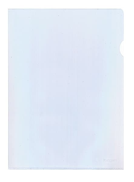Kangaro K-34020 L-mappe A4 PP 140mÂµ Gennemsigtig Krystalklar