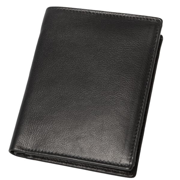 Alassio JU-42245 Plånbok 12x9,5x2,5cm Läder Svart