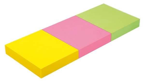 Infonoter IN-5653-43 50x40mm strålende og ultramix 3 farver