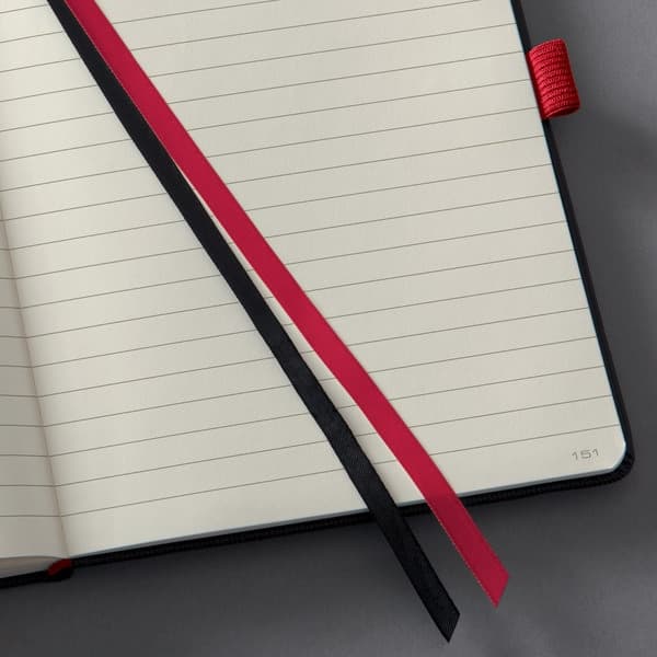 Sigel SI-CO663 Notebook Conceptum RED Edition Hardcover A5 Black Line