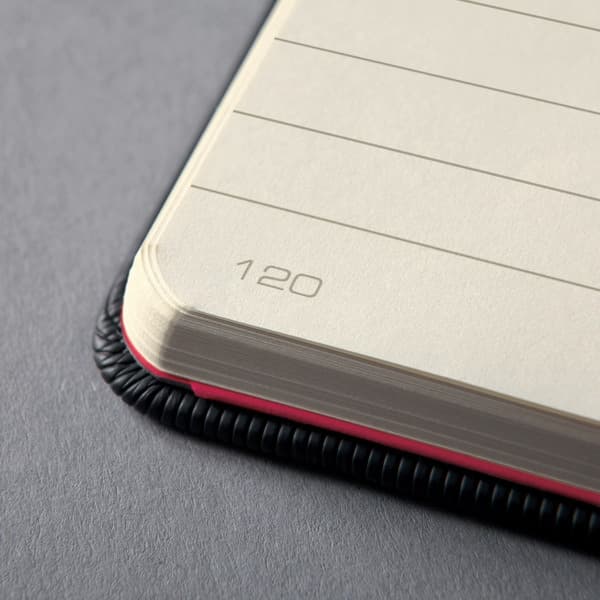 Sigel SI-CO663 Notebook Conceptum RED Edition Hardcover A5 Black Line