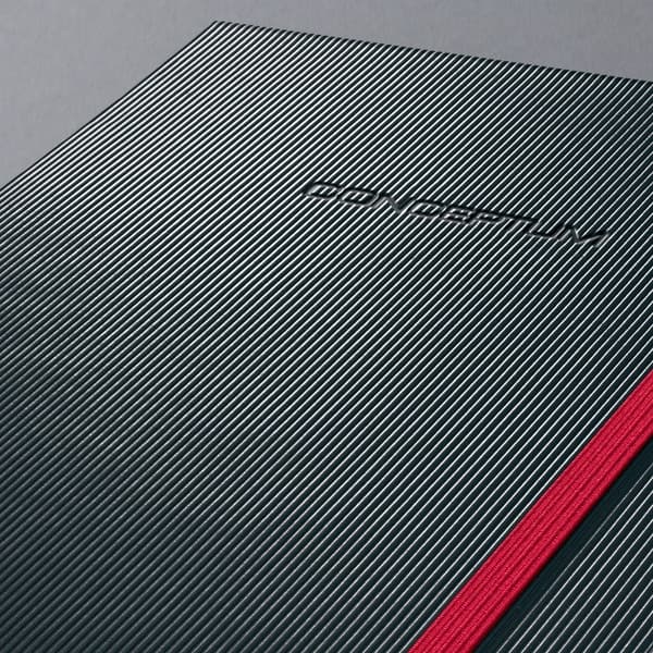 Sigel SI-CO663 Notebook Conceptum RED Edition Hardcover A5 Black Line