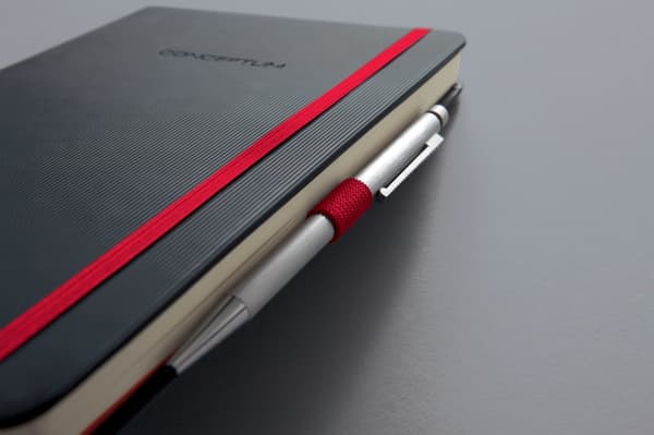 Sigel SI-CO663 Notebook Conceptum RED Edition Hardcover A5 Black Line