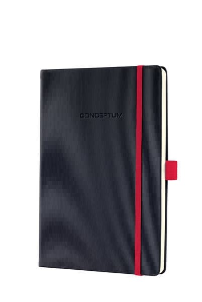 Sigel SI-CO663 Notebook Conceptum RED Edition Hardcover A5 Black Line