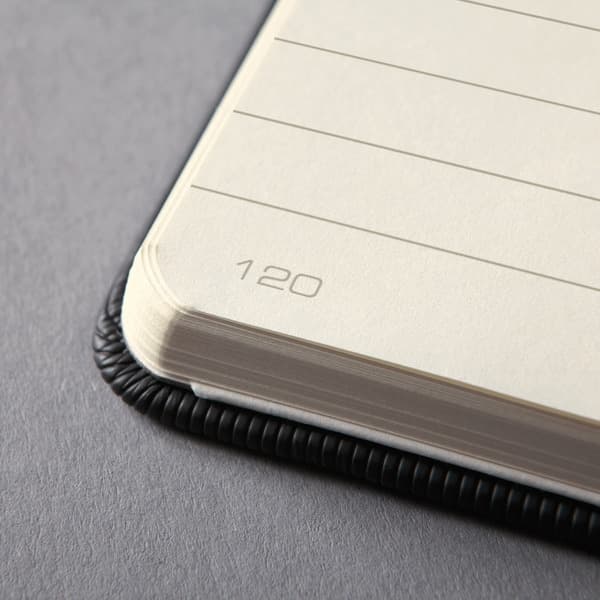 Sigel SI-CO132 Notebook Conceptum Pure Hardcover A6 Black Lined