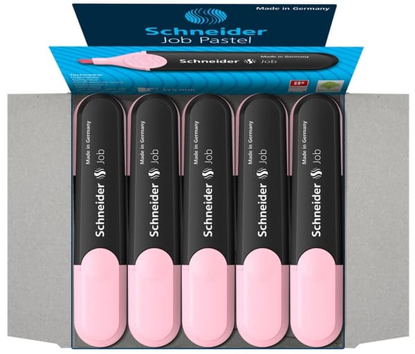 Schneider S-1529 Highlighter Job Pastellfärg Rosa