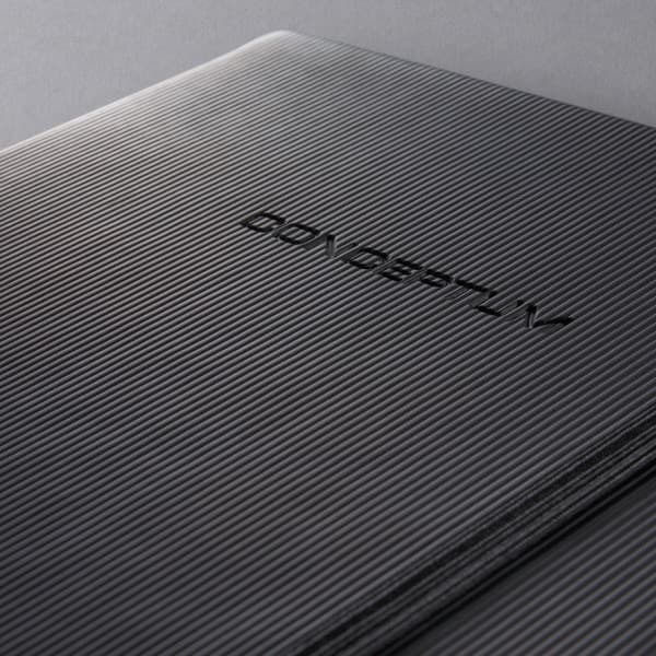 Sigel SI-CO118 Notebook Conceptum Pure Hardcover Tablet Format Sort foret