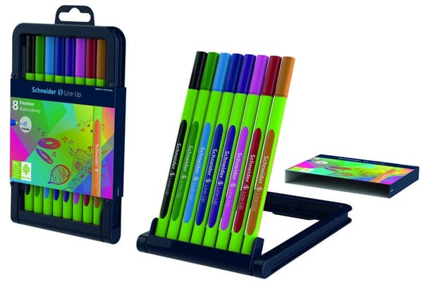Schneider S-191098 Fineliner Line-Up 0,4 mm Assorti 8 stk.