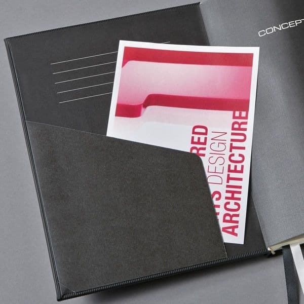 Sigel SI-CO151 Notebook Conceptum Pure Hardcover med magnetisk lukning A4 sort