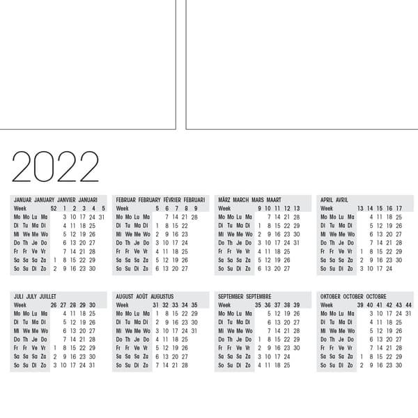 Sigel SI-HO550 Vægkalender 595x410mm Månedsplanlægger