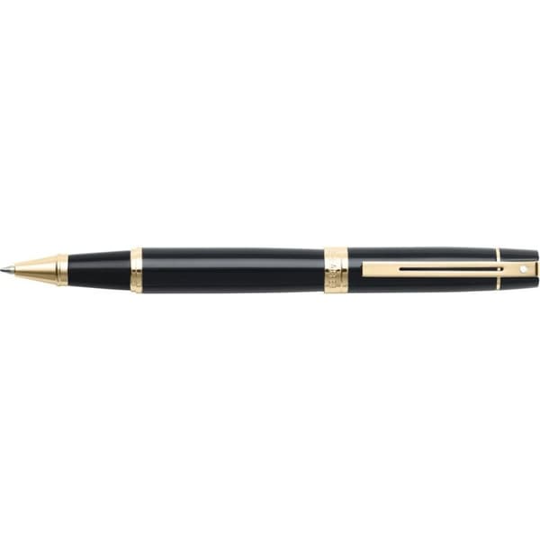 Sheaffer SF-E1932551 Rollerball 300M Glossy Black Gold Tone