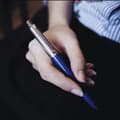 Miniatyrbillede 3 af 3: Sheaffer SF-E23217351 Sentinel M Kuglepen Blå Børstet Forkromet Forkromet