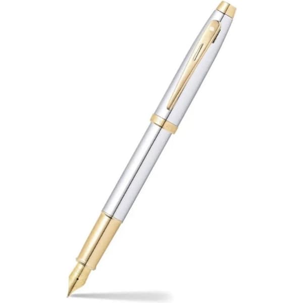 Sheaffer SF-E0934053 Reservoarpenna 100M Bright Chrome Gold Tone