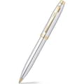 Miniatyrbillede 1 af 2: Sheaffer SF-E2934051 Kuglepen 100 Bright Chrome Gold Tone