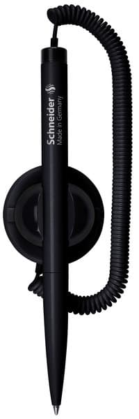 Schneider S-4121 Counter Pen Klick-fix Black On Blister