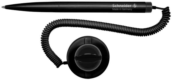 Schneider S-4121 Counter Pen Klick-fix Black On Blister