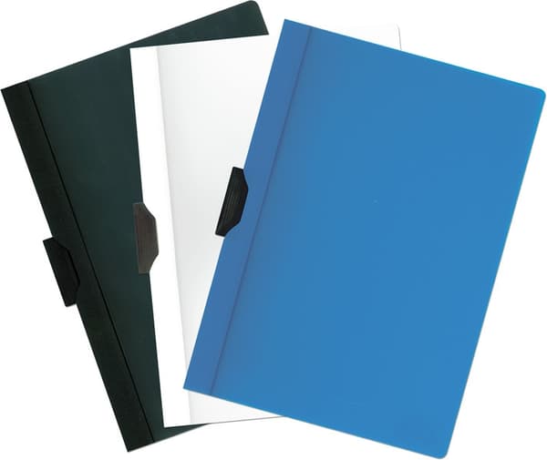 Kangaro K-23045 Clip Folder A4 PVC 3mm Pakke med 3 stk
