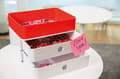 Miniatyrbillede 5 af 9: HAN HA-1120-12 Smart-box Allison med 2 skuffer Snehvide, stabelbar