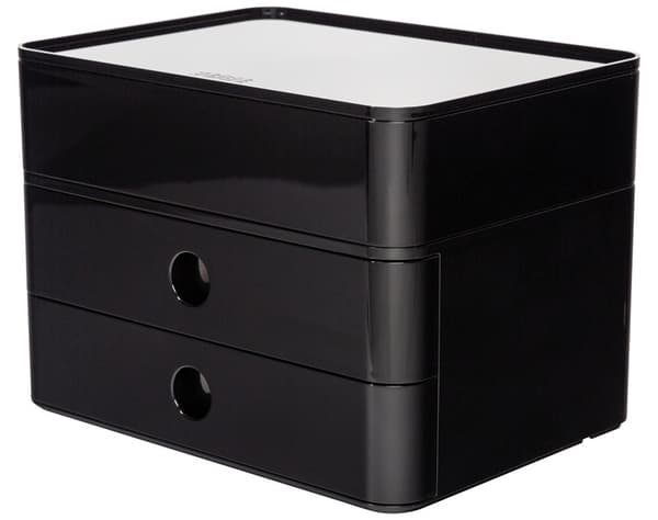 HAN HA-1100-13 Smart-box Plus Allison 2 Skuffer Og Box Jet Black