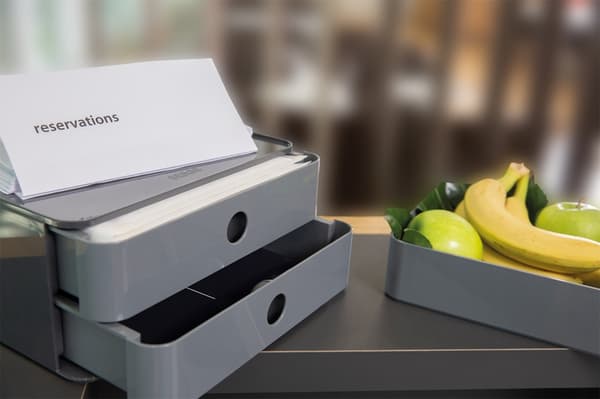 HAN HA-1100-19 Smart-box Plus Allison 2 skuffer og æske granitgrå